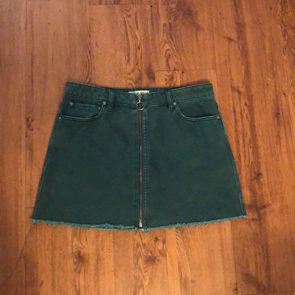 Free People Denim Skirt